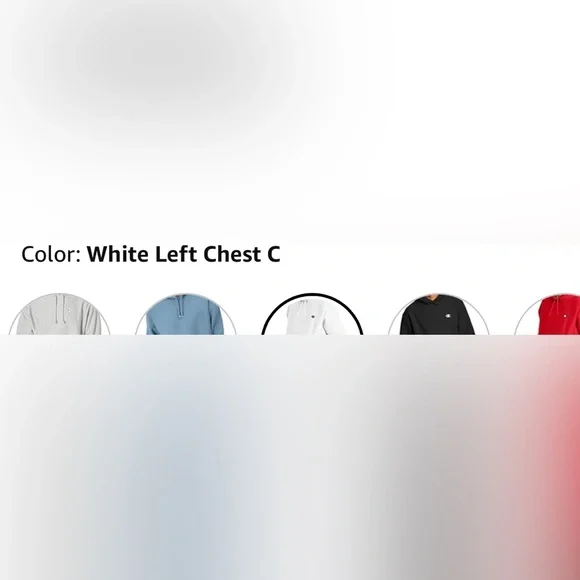 New Champion Pullover Sweater Unisex Small White With Original Logo C . - Picture 11 of 15